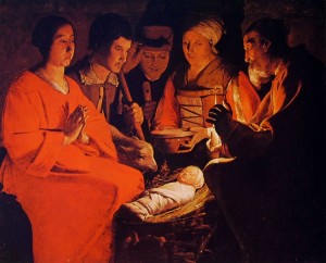 L’adorazione dei pastori, cm. 107 x 137, Musée du Louvre, Parigi.